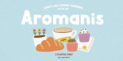 Aromanis Font Poster 1