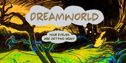 Dreamworld Font Poster 1