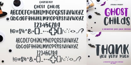 Ghost Childs Font Poster 4
