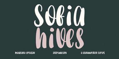 Sofia Hives Fuente Póster 1