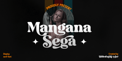 Mangana Sega Font Poster 1