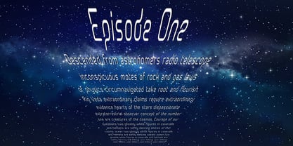 Aunchanted Elite Font Poster 2