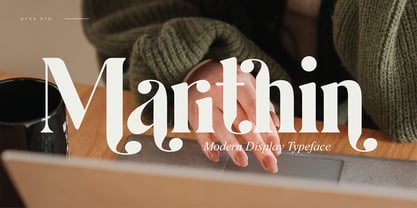 Marithin Font Poster 1
