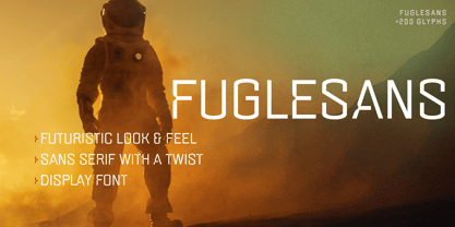 Fuglesans Font Poster 2