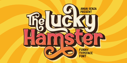 The Lucky Hamster Font Poster 1