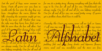 Reliant Font Poster 7