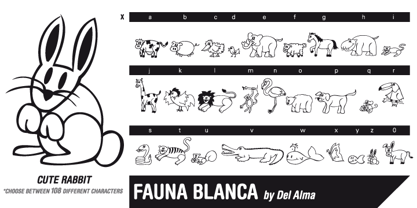 Fauna Font Poster 4