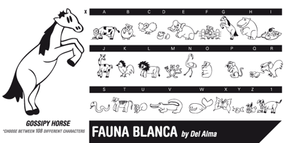 Fauna Font Poster 6