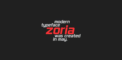 Zoria Fuente Póster 4