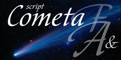 Cometa Font Poster 1