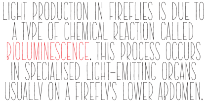 Firefly Font Poster 2