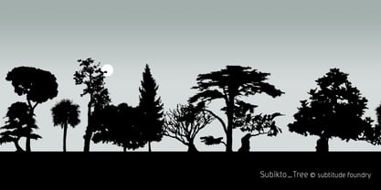 Subikto Tree Fuente Póster 1