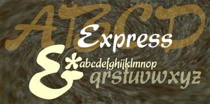 Express Font Poster 1
