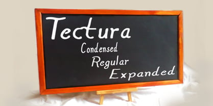 Tectura Font Poster 1