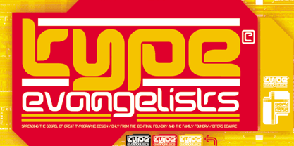 Sharp Font Poster 1