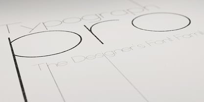 Typograph Pro Fuente Póster 2