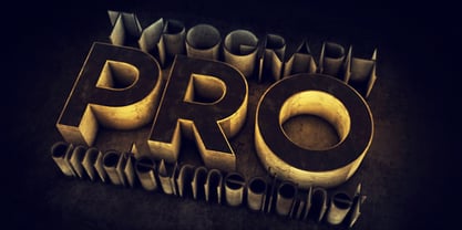 Typograph Pro Font Poster 12