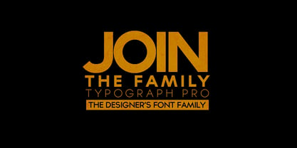 Typograph Pro Fuente Póster 13