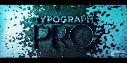 Typograph Pro Fuente Póster 3