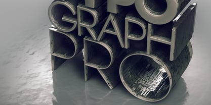 Typograph Pro Font Poster 7