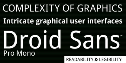 Droid Sans Mono Police Poster 1