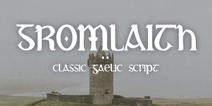 Gromlaith Classic Font Poster 1