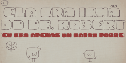 Cuadrifonte Font Poster 4