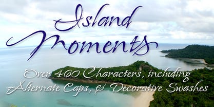 Island Moments Font Poster 7