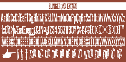 Slinger Font Poster 2