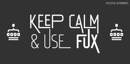 Fux Font Poster 6