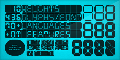 ION C Font Poster 2