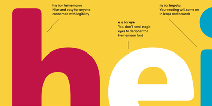 Heinemann Font Poster 1