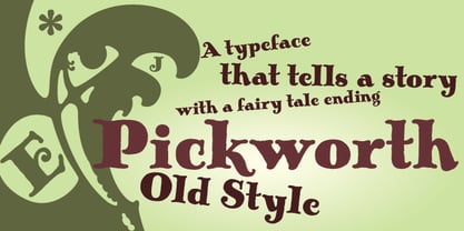 Pickworth Old Style Pro Font Poster 2