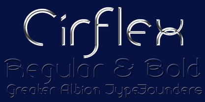 Cirflex Font Poster 2
