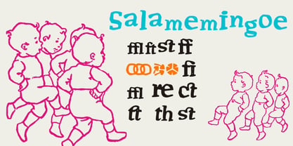 Salamemingoe Font Poster 2