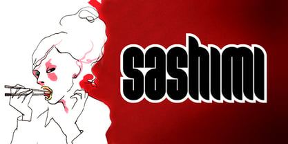 Sashimi Font Poster 1