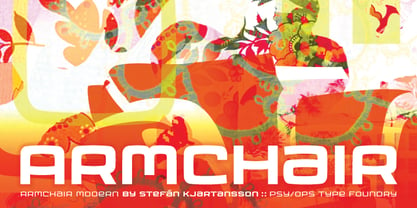 Armchair Modern Fuente Póster 1