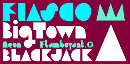 Fiasco Font Poster 3