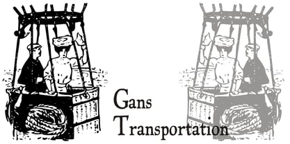 Gans Transportation Fuente Póster 6