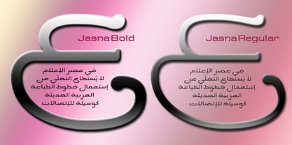 Jasna Font Poster 1