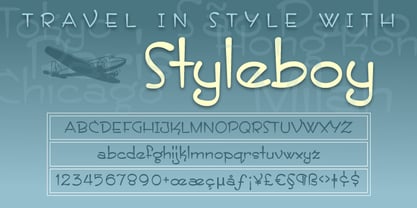 ITC Styleboy Font Poster 4