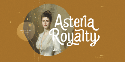 Asteria Royalty Font Poster 1