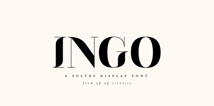 Ingo Font Poster 1
