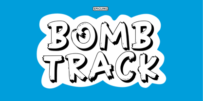 Bombtrack Font Poster 1