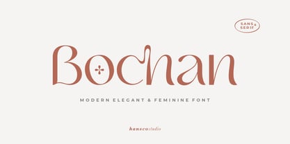 Bochan Font Poster 1