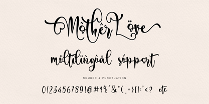 Mother Love Font Poster 10