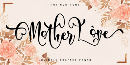 Mother Love Font Poster 1