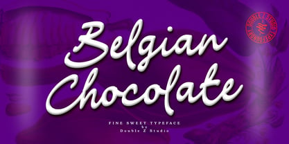 Belgian Chocolate Fuente Póster 1