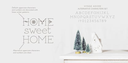 Hygge Adore Font Poster 6
