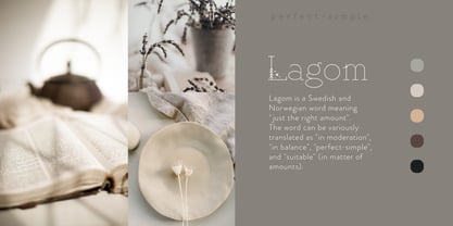Hygge Adore Font Poster 3